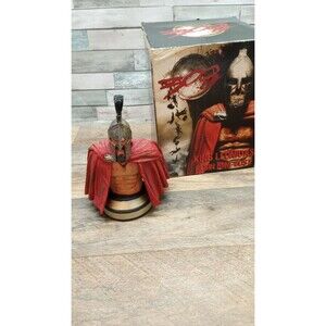 NECA King Leonidas Resin Mini Bust THIS IS SPARTA! Original Box
